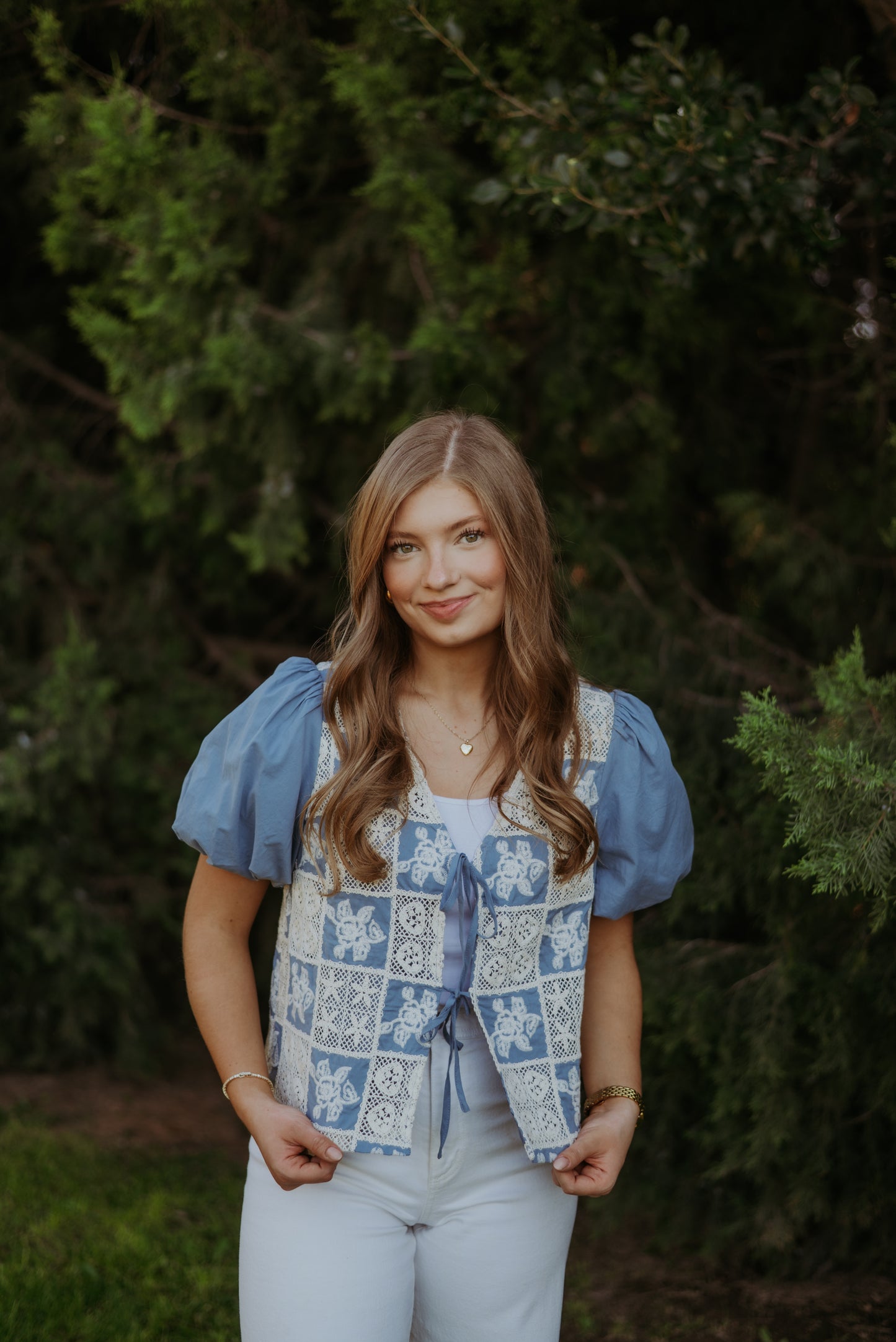Crochet Tie Top